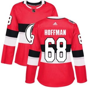 Damen Ottawa Senators Trikot Mike Hoffman 68 Rot 2017 100 Classic Authentic